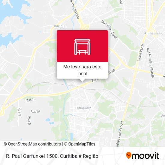 R. Paul Garfunkel 1500 mapa