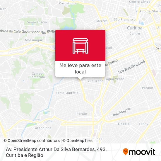 Av. Presidente Arthur Da Silva Bernardes, 493 mapa