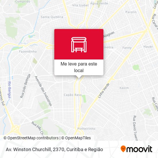Av. Winston Churchill, 2370 mapa