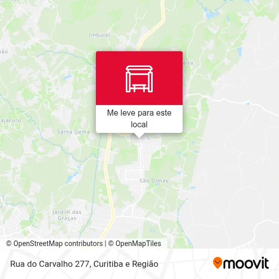 Rua do Carvalho 277 mapa