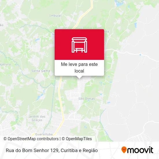 Rua do Bom Senhor 129 mapa