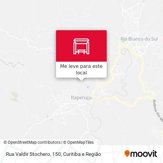 Rua Valdir Stochero, 150 mapa