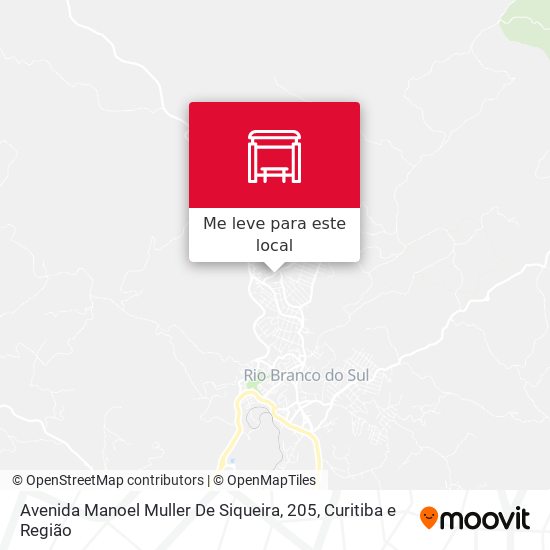 Avenida Manoel Muller De Siqueira, 205 mapa