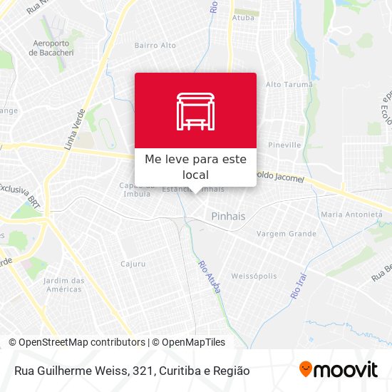 Rua Guilherme Weiss, 321 mapa