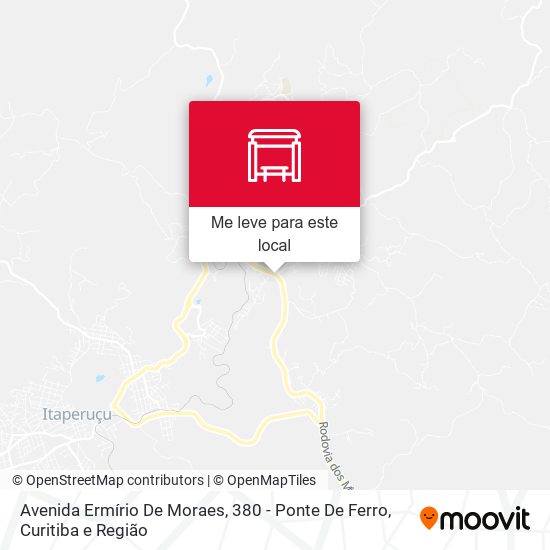 Avenida Ermírio De Moraes, 380 - Ponte De Ferro mapa