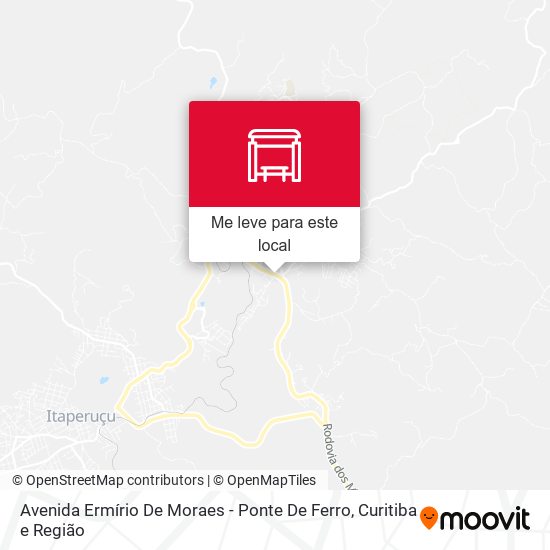Avenida Ermírio De Moraes - Ponte De Ferro mapa