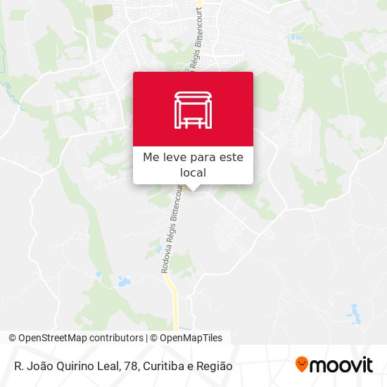 R. João Quirino Leal, 78 mapa