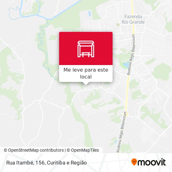 Rua Itambé, 156 mapa