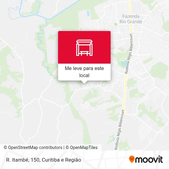 R. Itambé, 150 mapa