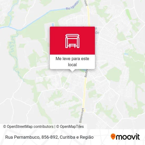 Rua Pernambuco, 856-892 mapa