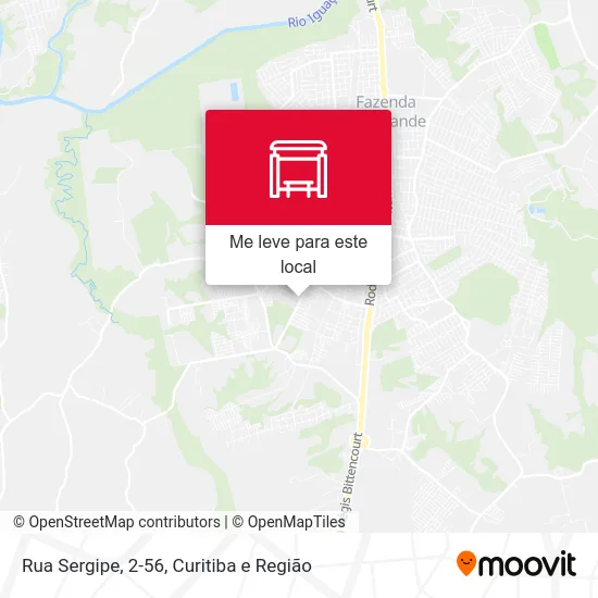 Rua Sergipe, 2-56 mapa