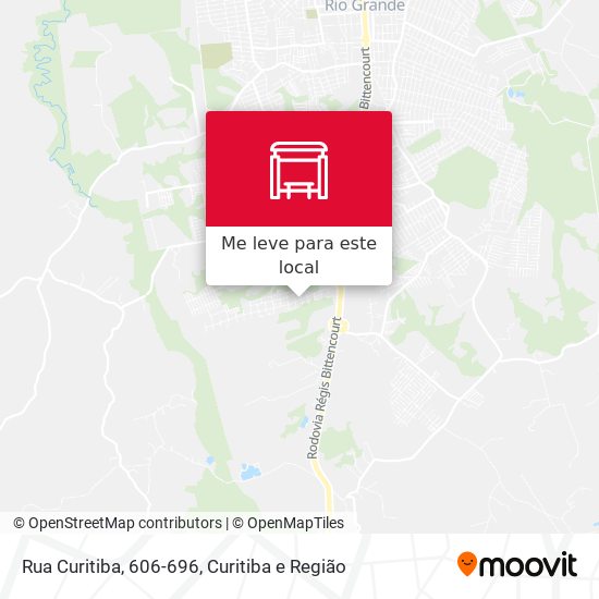 Rua Curitiba, 606-696 mapa