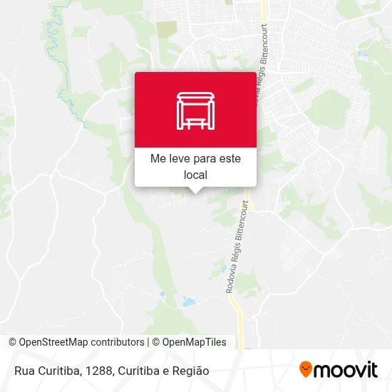 Rua Curitiba, 1288 mapa