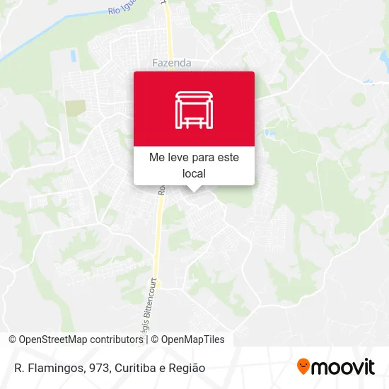 R. Flamingos, 973 mapa