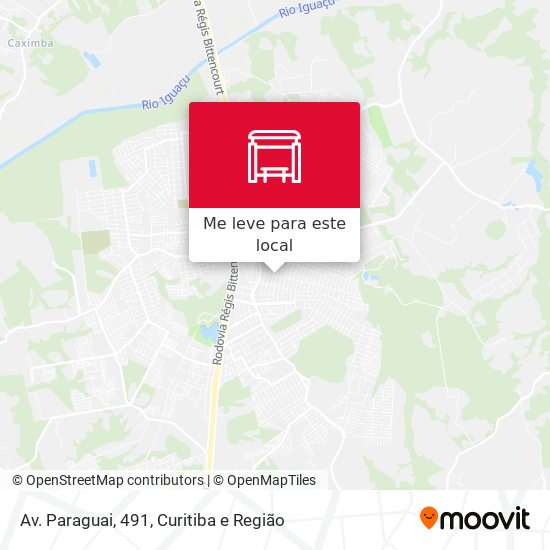 Av. Paraguai, 491 mapa