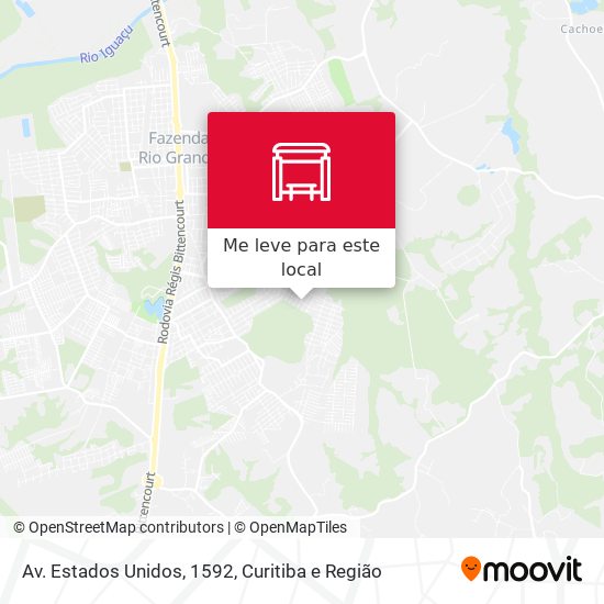 Av. Estados Unidos, 1592 mapa