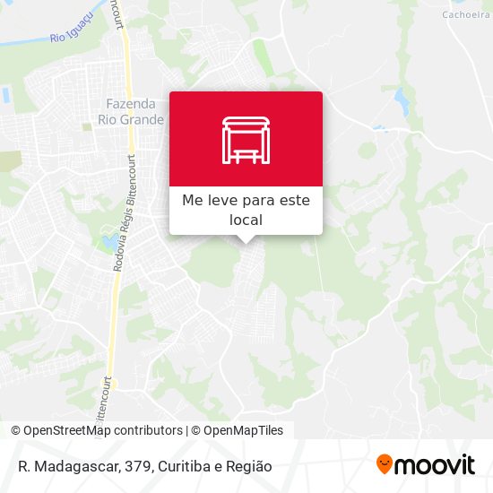 R. Madagascar, 379 mapa