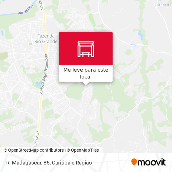 R. Madagascar, 85 mapa