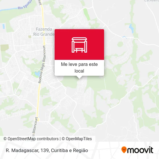 R. Madagascar, 139 mapa