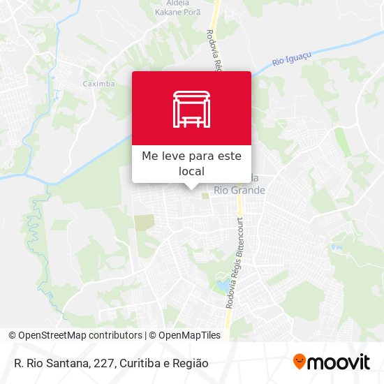 R. Rio Santana, 227 mapa
