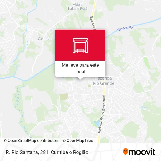 R. Rio Santana, 381 mapa