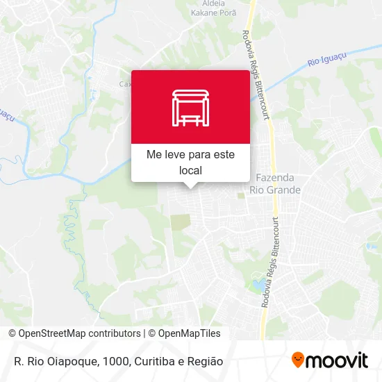 R. Rio Oiapoque, 1000 mapa