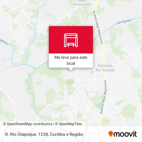 R. Rio Oiapoque, 1238 mapa