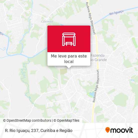 R. Rio Iguaçu, 237 mapa