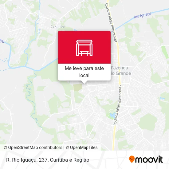 R. Rio Iguaçu, 237 mapa