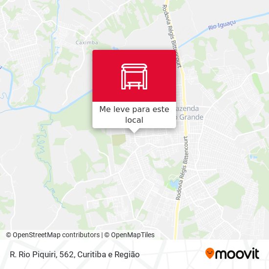 R. Rio Piquiri, 562 mapa