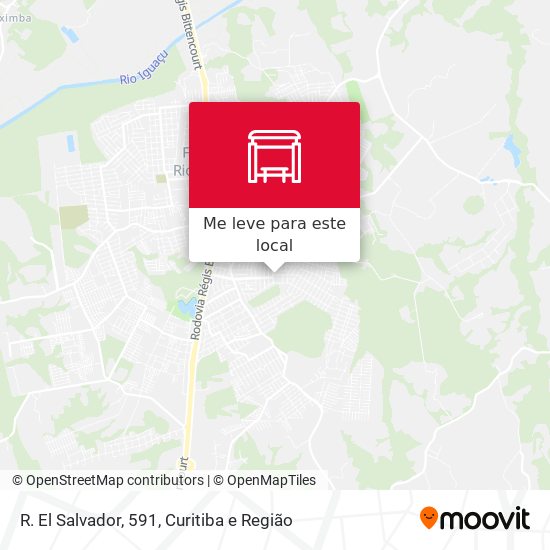 R. El Salvador, 591 mapa