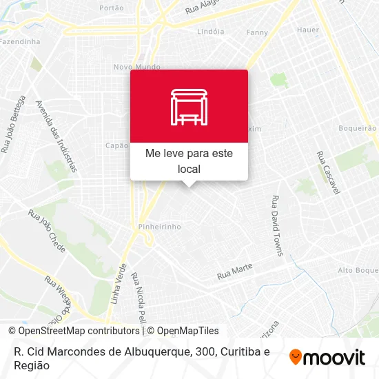 R. Cid Marcondes de Albuquerque, 300 mapa