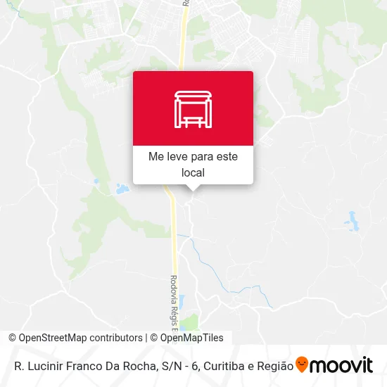 R. Lucinir Franco Da Rocha, S / N - 6 mapa
