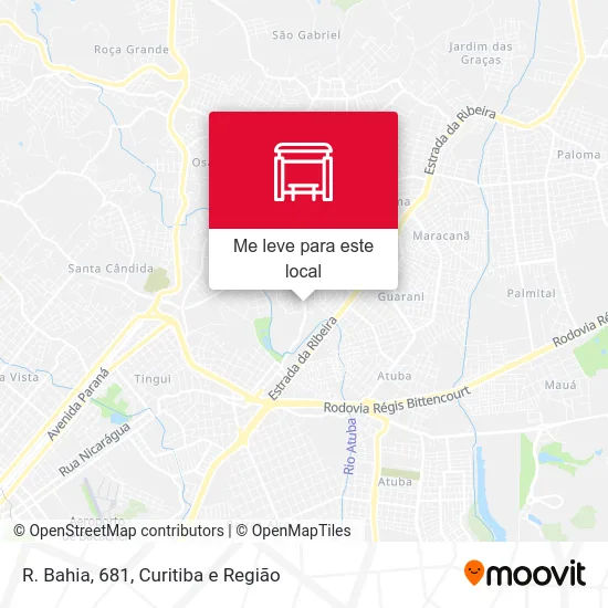 R. Bahia, 681 mapa