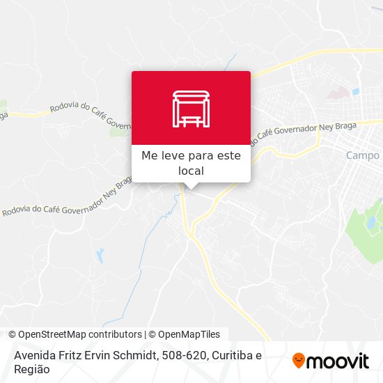 Avenida Fritz Ervin Schmidt, 508-620 mapa