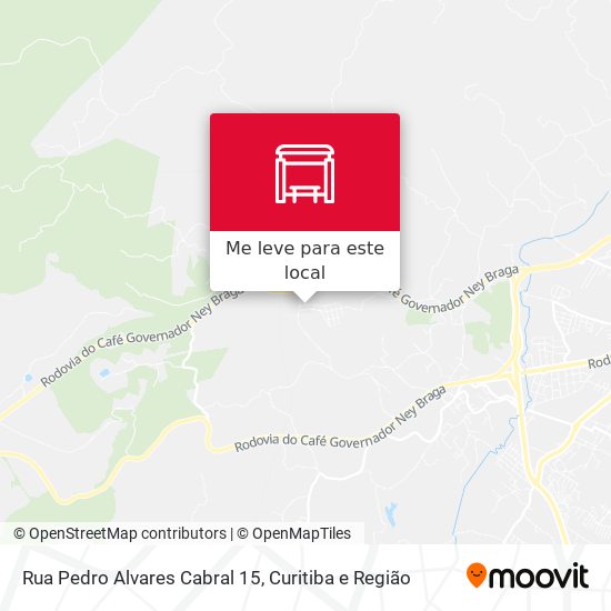 Rua Pedro Alvares Cabral 15 mapa