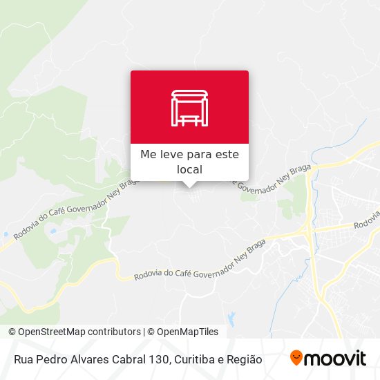 Rua Pedro Alvares Cabral 130 mapa