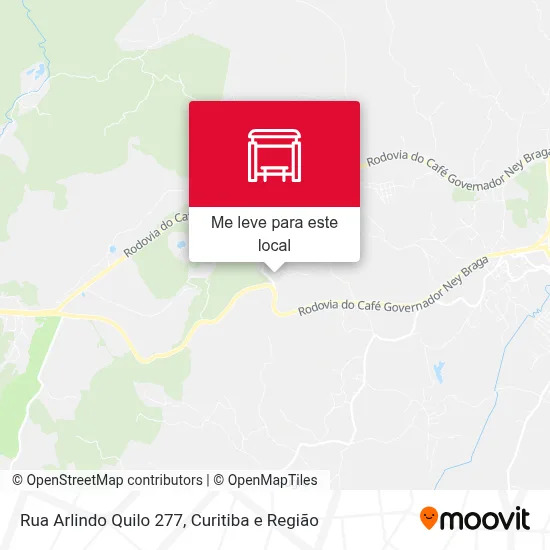 Rua Arlindo Quilo 277 mapa