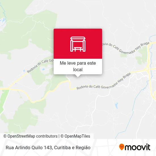 Rua Arlindo Quilo 143 mapa