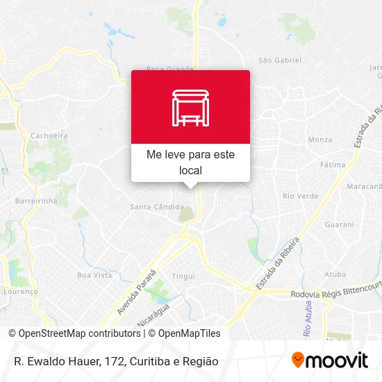 R. Ewaldo Hauer, 172 mapa