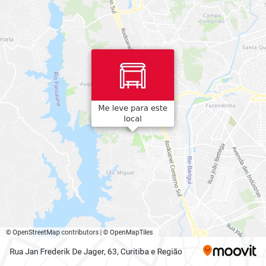 Rua Jan Frederik De Jager, 63 mapa