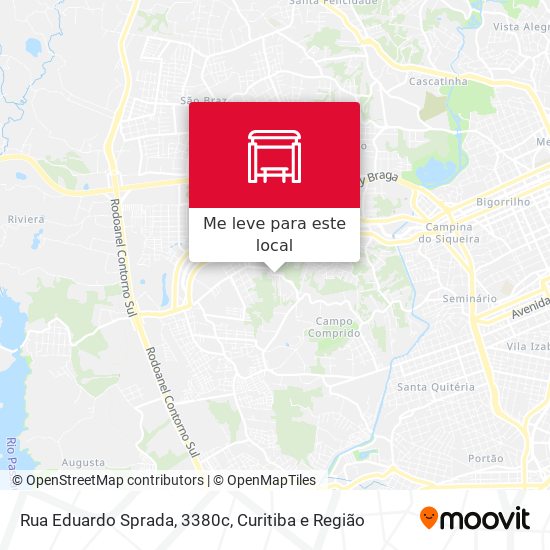 Rua Eduardo Sprada, 3380c mapa