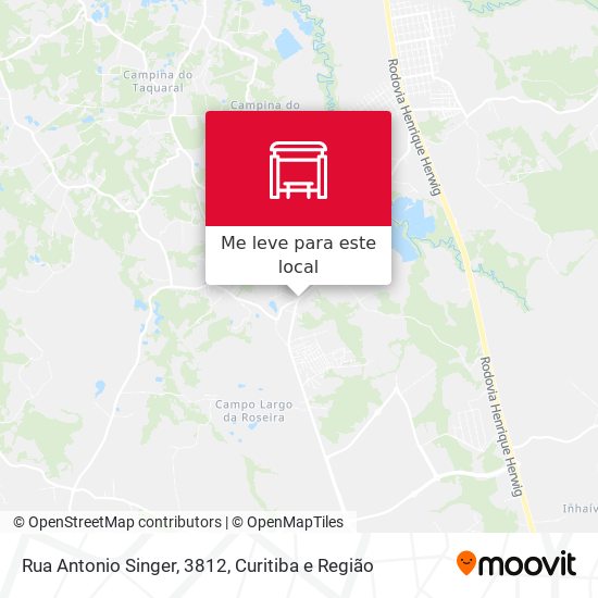 Rua Antonio Singer, 3812 mapa