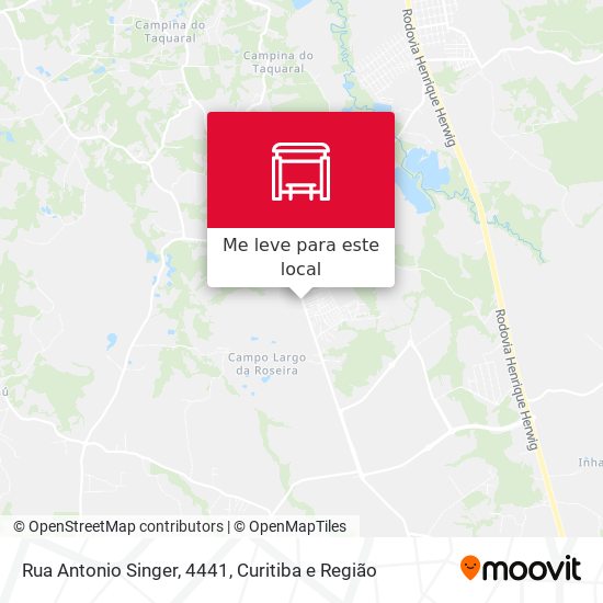 Rua Antonio Singer, 4441 mapa