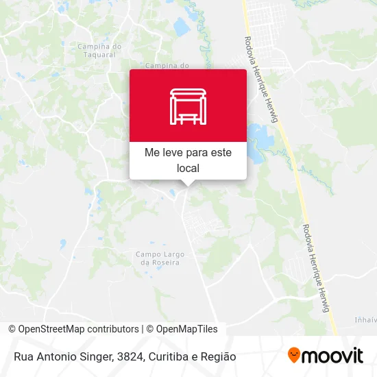 Rua Antonio Singer, 3824 mapa