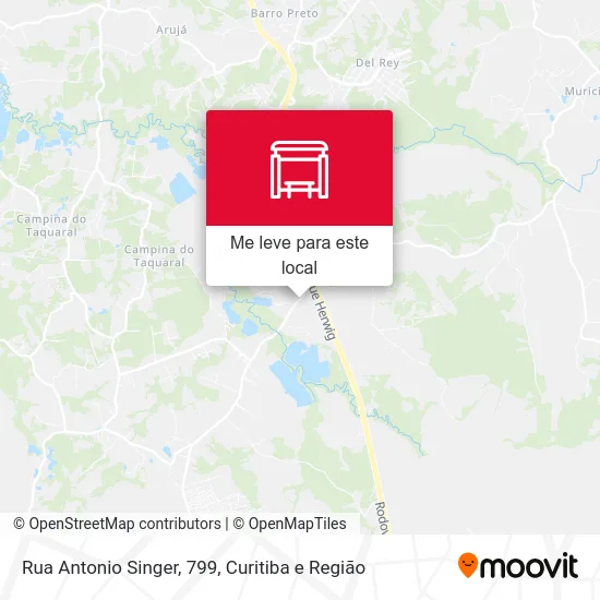 Rua Antonio Singer, 799 mapa
