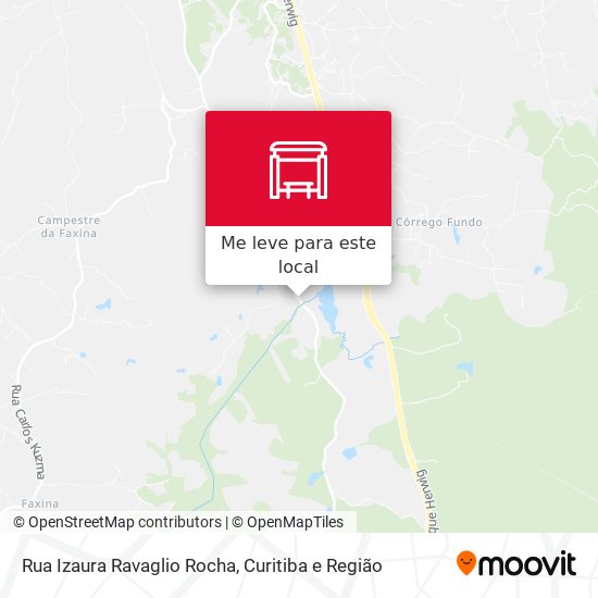 Rua Izaura Ravaglio Rocha mapa