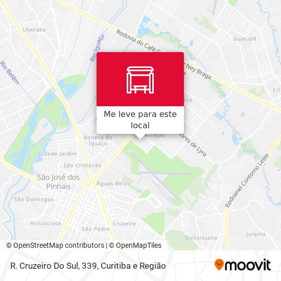R. Cruzeiro Do Sul, 339 mapa