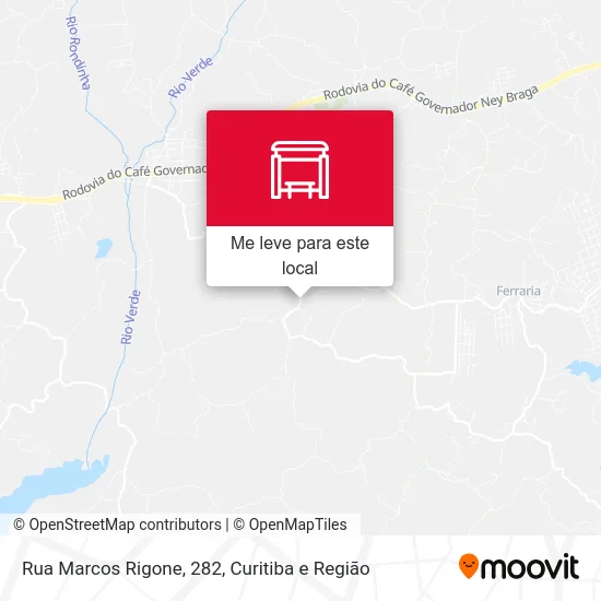 Rua Marcos Rigone, 282 mapa