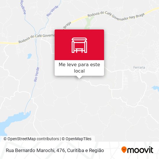 Rua Bernardo Marochi, 476 mapa